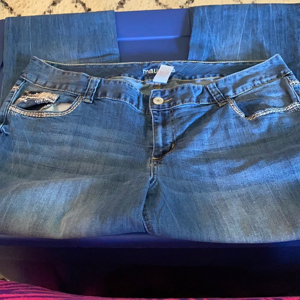 Maurice blue jeans